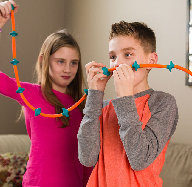 Fat Brain Toys Squigz Toobz Construction