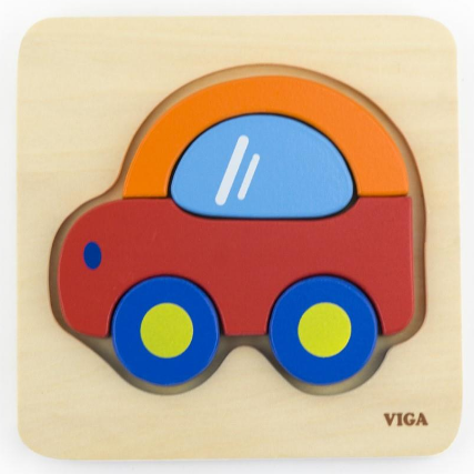 Viga Mini Block Puzzles Car Puzzle