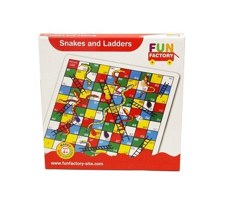Fun Factory Snakes And Ladders Game