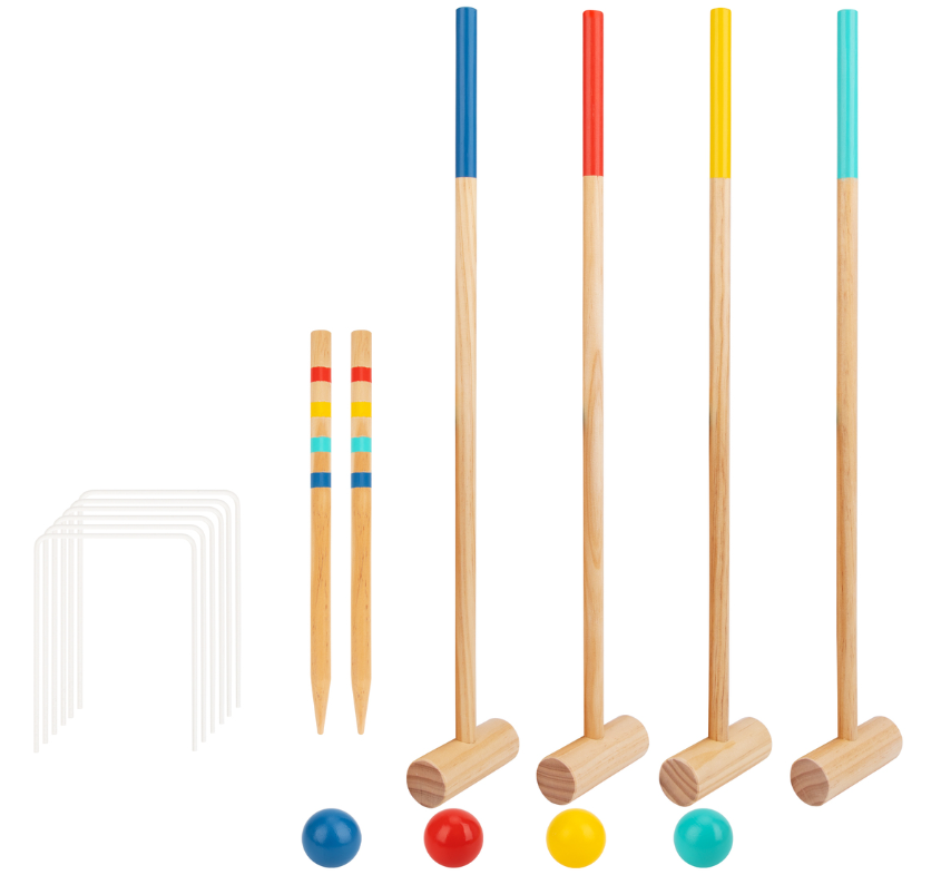 Tooky Toys Croquet Lawn Game Game