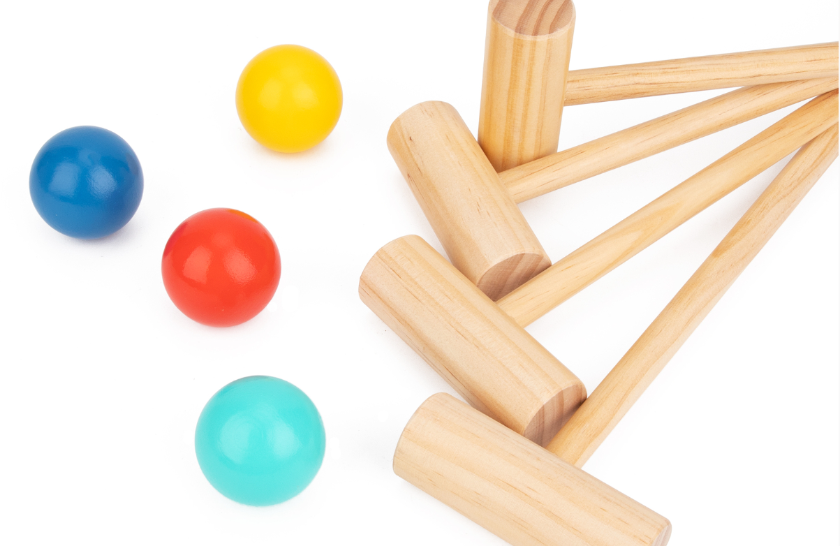 Tooky Toys Croquet Lawn Game Game