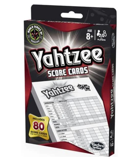 Yahtzee Score Pad Game