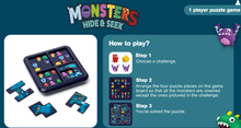 Load image into Gallery viewer, Monsters Hide &amp; Seek  Smart Games
