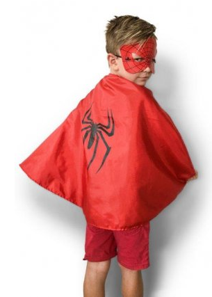 Dress Up - Superhero Cape and Mask Sets Spiderman Dress Up