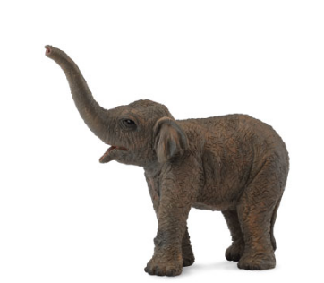 Collecta Asian Elephant Calf Figurine