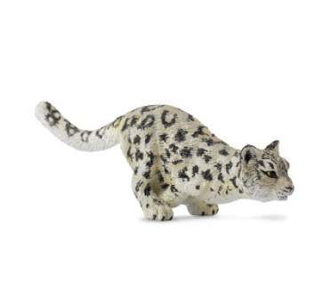 Collecta Snow Leopard Cub Running Figurine