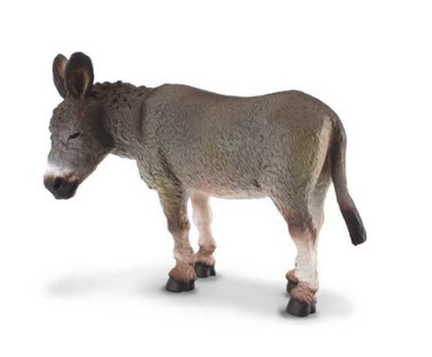 Collecta Donkey Grey Figurine