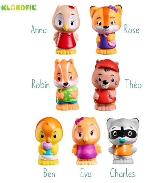 Klorofil Family 7pc set Social Play