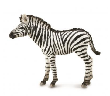 Collecta Zebra Foal Figurine