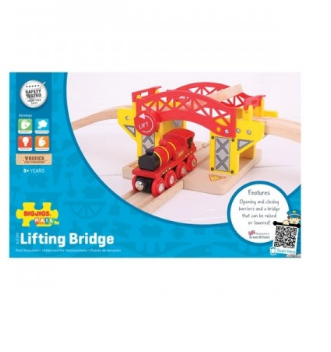 Bigjigs Toys Rail Lifting Bridge Train