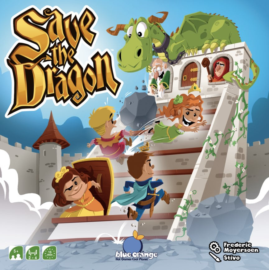 Save The Dragon Blue Orange Games Board Game