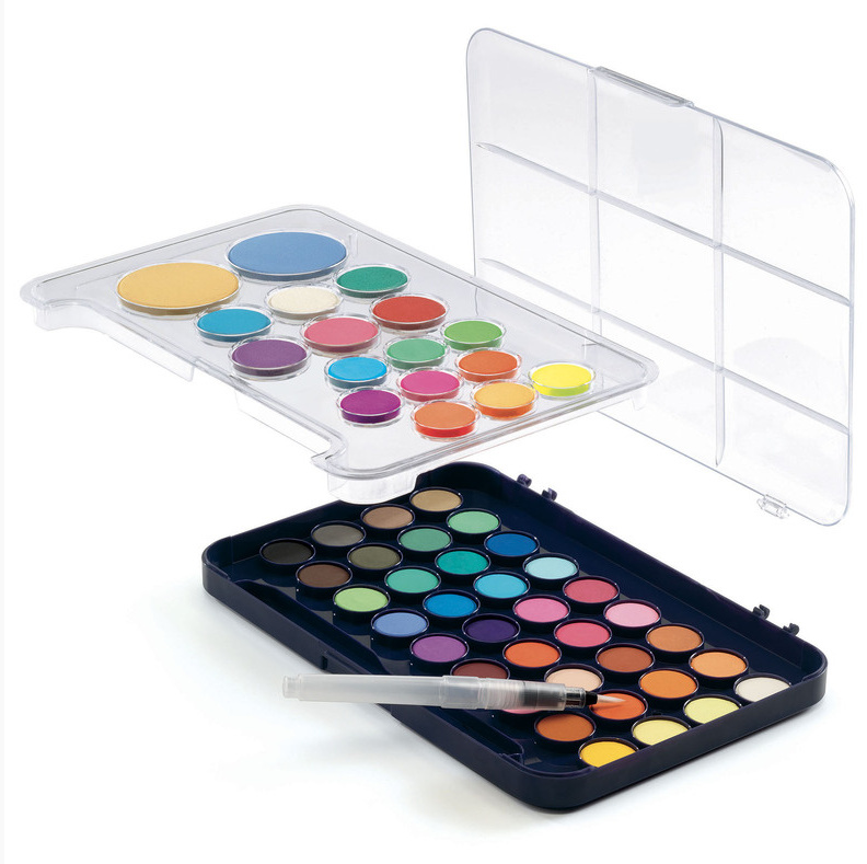 Djeco Artist's Palette 50 Colours Art & Craft