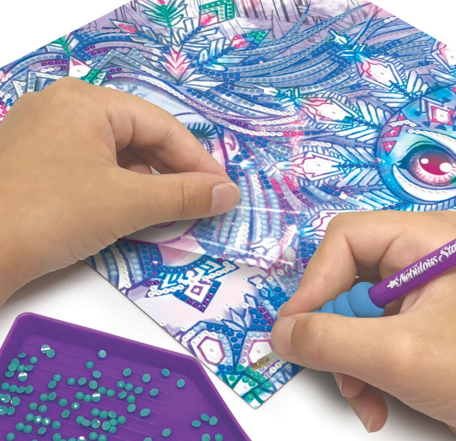 Nebulous Stars Dazzle-By-Number Isadora Art & Craft