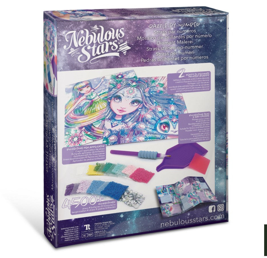 Nebulous Stars Dazzle-By-Number Isadora Art & Craft