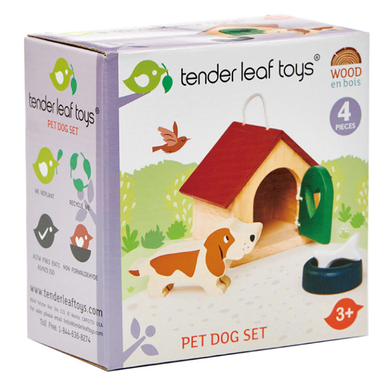 Tenderleaf Pet Dog Kennel Set Social Play