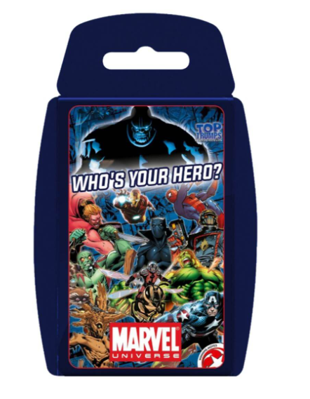 Top Trumps Card Game Marvel Universe Games