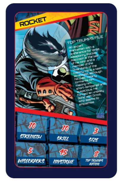 Top Trumps Card Game Marvel Universe Games