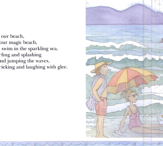 Magic Beach by Alison Lester Book