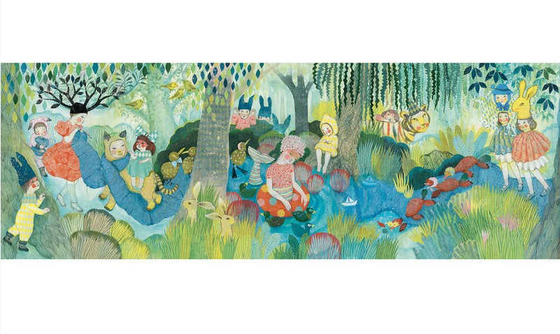 Djeco River Party Gallery Puzzle 350pc Puzzle