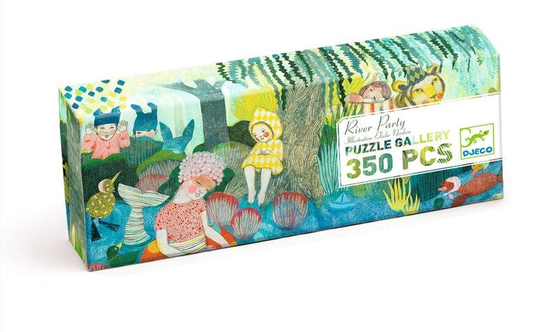 Djeco River Party Gallery Puzzle 350pc Puzzle