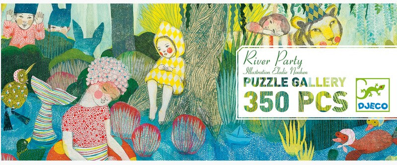 Djeco River Party Gallery Puzzle 350pc Puzzle
