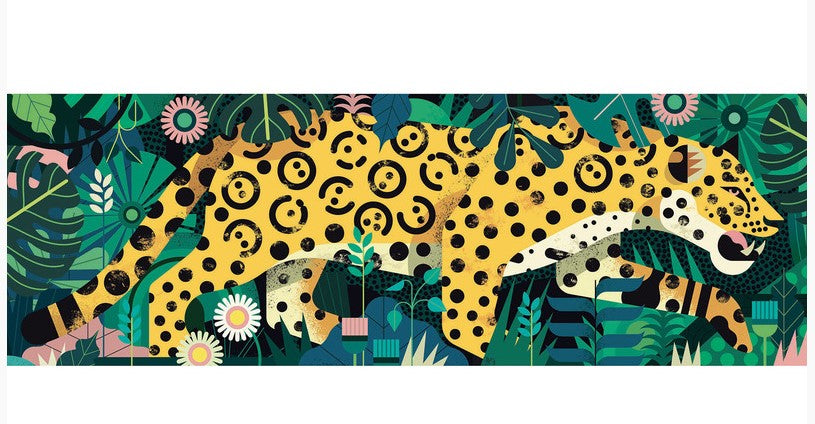Djeco Leopard Gallery Puzzle 1000pc Puzzle