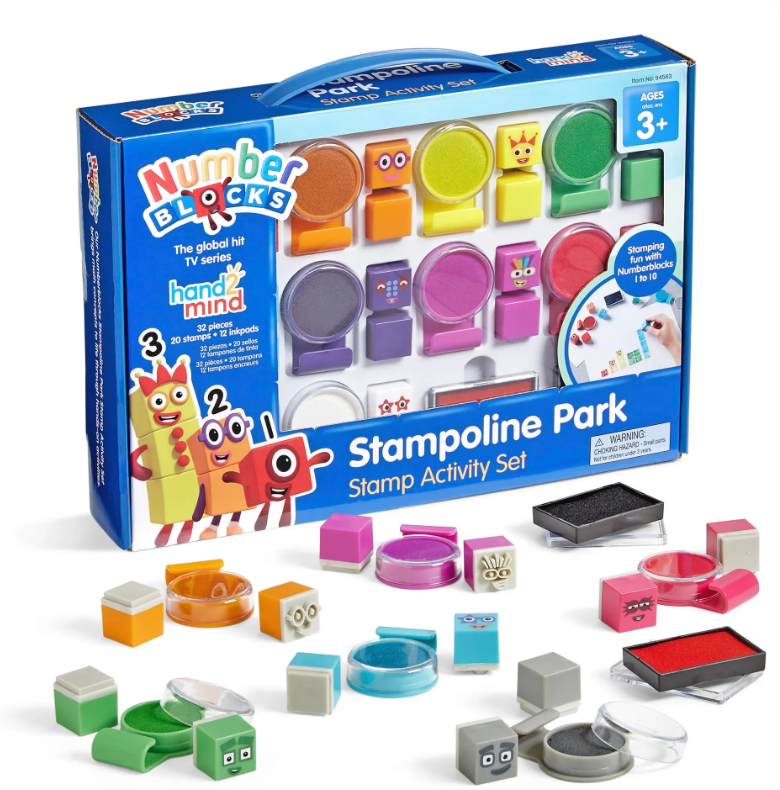 Numberblocks Stampoline Park Activity Set Art and Craft