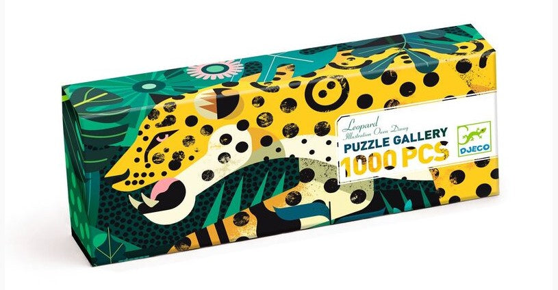 Djeco Leopard Gallery Puzzle 1000pc Puzzle