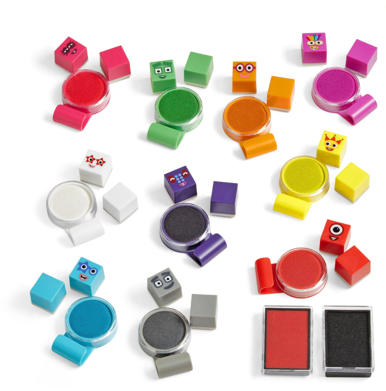 Numberblocks Stampoline Park Activity Set Art and Craft
