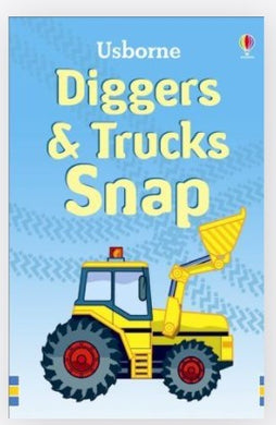 Snap Card Games Assorted Themes Diggers & Trucks Game