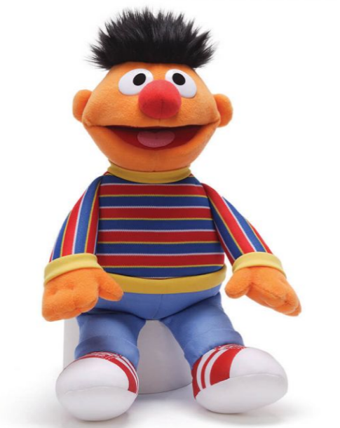 Sesame Street 24-35cm Plush Characters Ernie Plush Toys
