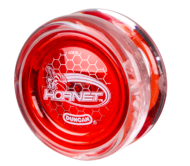 Duncan YoYo Hornet Pro Looping Red Clear Games