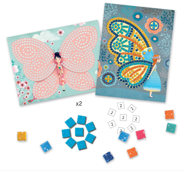 Djeco Butterflies Mosaic Art and Craft