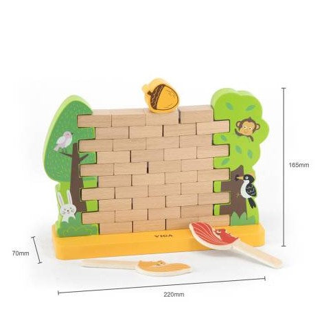 Viga Steady Squirrel Brick Balancing Game Game