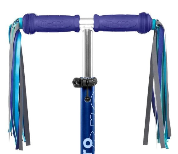 Micro Scooter Ribbons Reflective Blue Ride On Scooter
