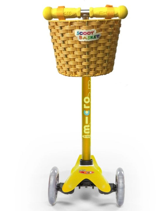 Micro Scooter Basket Ride On Scooter