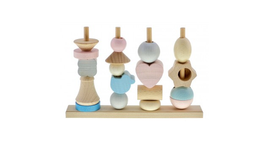 Stacking Abacus - Hess Speilzeug learning Aide