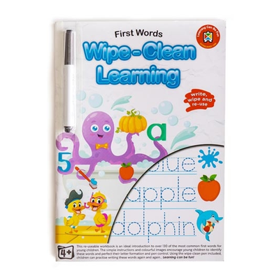 Wipe Clean Learning - First Words Learning Aid