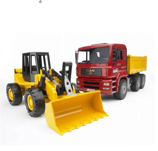 Bruder MAN Construction Truck with Loader Construction