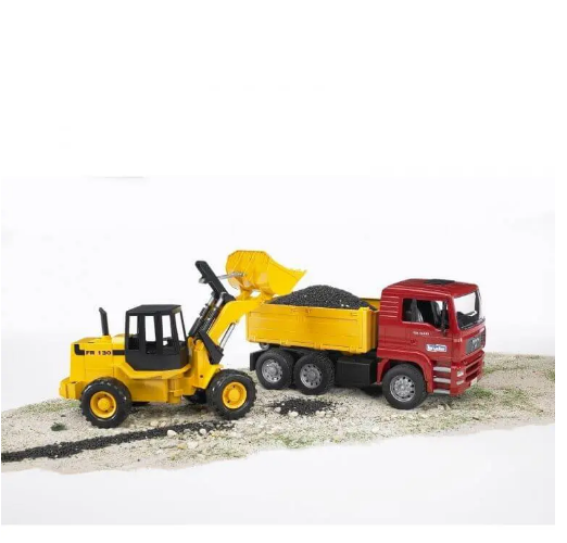 Bruder MAN Construction Truck with Loader Construction