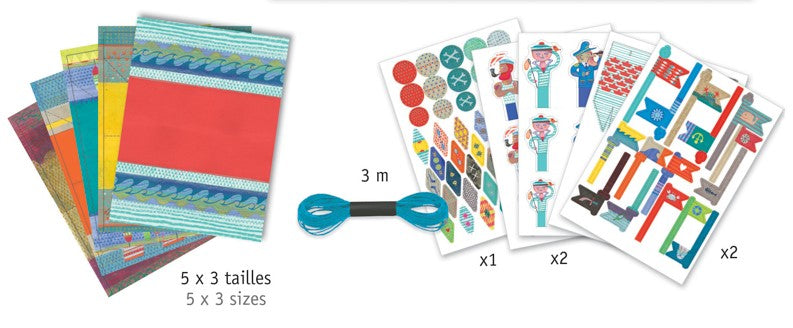 Origami Boats on The Water - Djeco Art & Craft