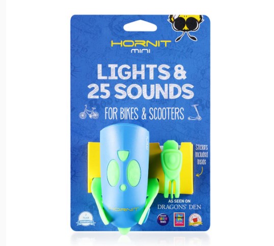 Hornit Mini Horn Green & Blue Ride On