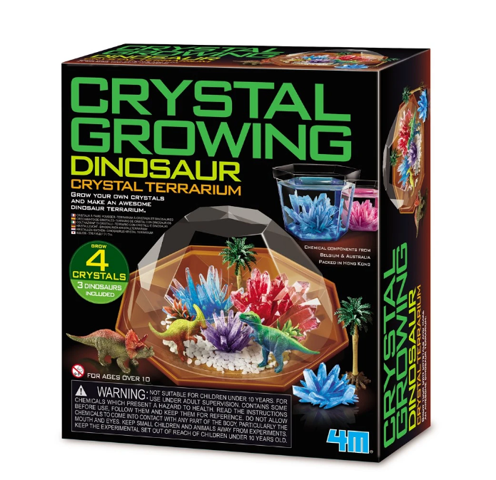Dinosaur Crystal Terrarium