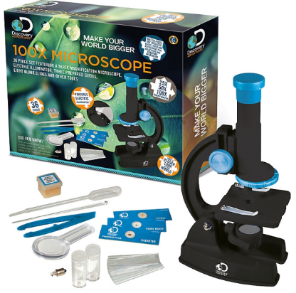 Discovery Adventures 100x Microscope