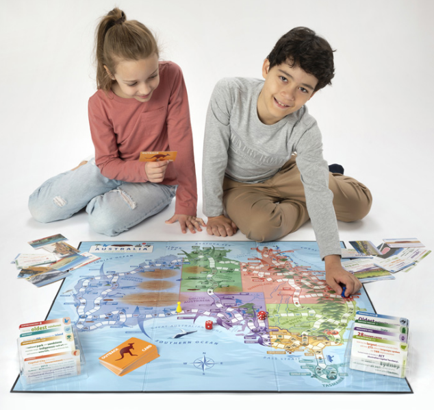 Knowledge Builder Australian Geography Game Game