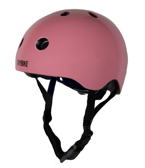 Coconut Helmets by Trybike Vintage Pink Helmet