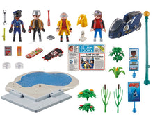 Load image into Gallery viewer, Playmobil Back To The Future Part II Hoverboard Chase
