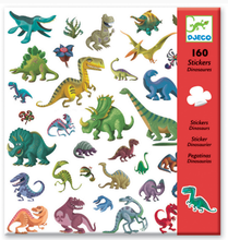 Load image into Gallery viewer, Djeco Stickers 160pc - Dinosaur
