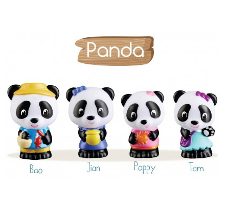 Klorofil Panda Family Social Play