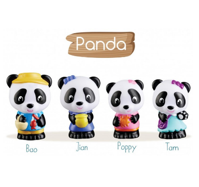 Klorofil Panda Family Social Play
